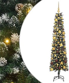 vidaXL Τεχνητό Χριστουγεννιάτικο Δέντρο με 300 LED Πράσινο 180 cm