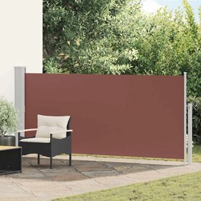 vidaXL Σκίαστρο Πλαϊνό Συρόμενο Καφέ 140 x 300 εκ.