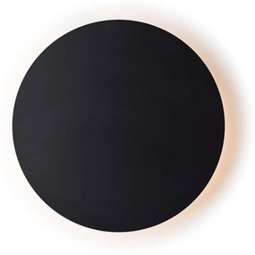 Φωτιστικό Τοίχου Με Mdf ZM1724LEDWB Black Mdf, Metal