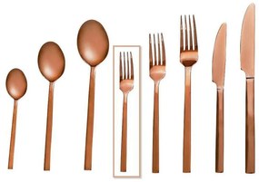 Πιρουνάκι Γλυκού Divine CUR208K12 15.6cm Bronze Espiel Stainless Steel