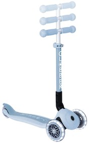 Globber Scooter Junior Foldable Lights Eco Blueberry