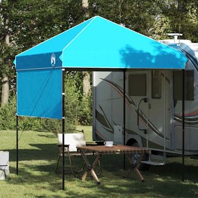 vidaXL Σκηνή Σκίασης Μπλε 194 x 194 x 251 εκ. ύφασμα