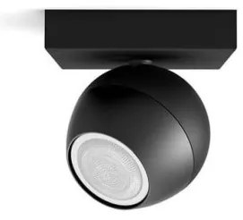 Έξυπνο Φωτιστικό Σποτ Led GU10 5W Κινητό Dimmer Hue WA Buckram Philips Hue-929003048701-Μαύρο 929003048701