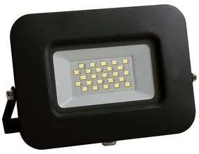 ΠΡΟΒΟΛΕΑΣ LED 20W SMD ΒΑΣΗ 360° ΜΑΥΡΟΣ IP65 6500K PLUS 147-69319