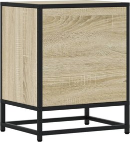 vidaXL Κομοδίνα Sonoma Δρυς 40x31x50 εκ. Επεξεργασμένο Ξύλο