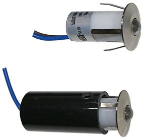 Adeleq Led Φωτιστικό Χωνευτό Με Κουτί 0.6W 40ο 12Vac Ψυχρό Σατινέ 3-95420