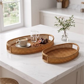 ΔΊΣΚΟΙ ΣΕΡΒΙΡΊΣΜΑΤΟΣ TRAY OVI NATURAL, S/2