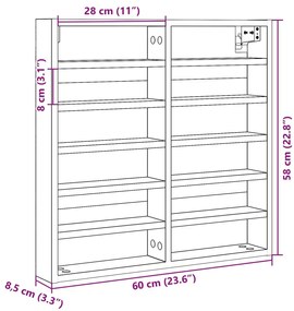 ΒΙΤΡΙΝΑ ΚΑΦΕ ΔΡΥΣ 60X8,5X58 ΕΚ. ΑΠΟ ΕΠΕΞΕΡΓΑΣΜΕΝΟ ΞΥΛΟ 847967