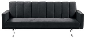 Καναπές Κρεβάτι HIT Γκρι Σκούρο Ύφασμα 198x86x81cm