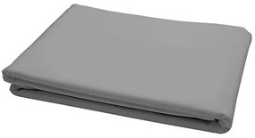 Σεντόνι Cotton Feelings φλατ 107 Dark Grey Υπέρδιπλο (235x270)