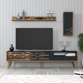 TV Unit Valensiya - Walnut, Anthracite Walnut
Anthracite
