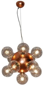 Κρεμαστό Φωτιστικό Οροφής 11xE27 Φ26cm Marte Homelighting-77-4127-Χρυσό 77-4127