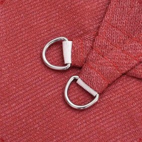 vidaXL Πανί Σκίασης Κόκκινο 3/4 x 3 μ. από HDPE 160 γρ./μ²