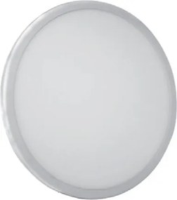 Led panel λευκό στρογγυλό χωνευτό 9W 4000k λευκό με ρυθμιζόμενη διάμετρο εγκατάστασης Ø50-100mm