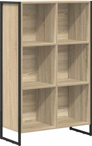 vidaXL Βιβλιοθήκη 99.5 x 30 x 108.5 εκ Επεξεργασμένο Ξύλο Σονόμα