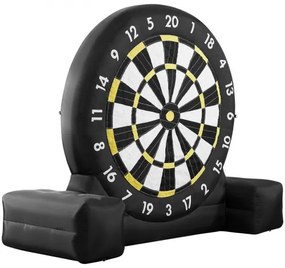 VEVOR Inflatable Soccer Dart Board over 8 ft High with 9 Kick Balls &amp; Air Pump