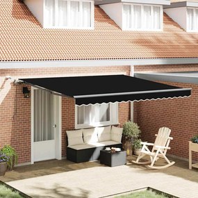 vidaXL Σκηνίτσα Αναδιπλούμενη with Μαύρο 400 x 300 εκ ύφασμα