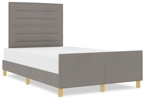 vidaXL Κρεβάτι Ταπέζι 160x200 εκ Φυσικό υφασμά