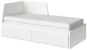 FLEKKE κρεβάτι επισκέπτη day bed 2 συρτάρια/2 στρώματα, 80x200 cm 795.214.55