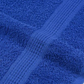 vidaXL Πετσέτες 4 τεμάχια Μπλε 100x200 εκ. 360 γρ/μ² 100% βαμβάκι