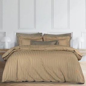 Σεντόνια 2153 (Σετ 4τμχ) Gold Greenwich Polo Club King Size 270x280cm 100% Cotton Satin