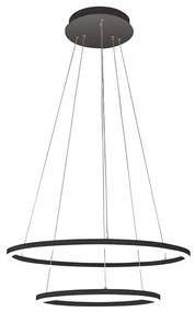 Φωτιστικό Κρεμαστό Fabas Luce Giotto 3508-48-101 Μαύρο