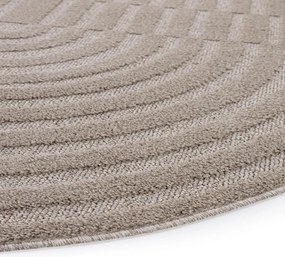 Οβάλ Χαλί (160x230) Royal Carpet Jazz 2972A Beige