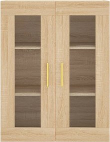 vidaXL Ντουλάπι Επιτοίχιο Sonoma Δρυς 69,5 x 34 x 90 εκ.