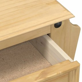 vidaXL Κομοδίνο Corona 45x35x47,5 εκ. από Μασίφ Ξύλο Πεύκου