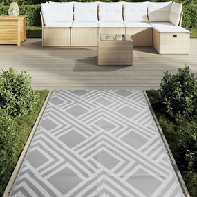 Χαλί εξωτερικού χώρου ARAKIL γκρι 120x180 cm PP - Γκρι