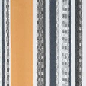 vidaXL Τεντόπανο Ανταλλακτικό Ριγέ Πολύχρωμο 4 x 3 μ.