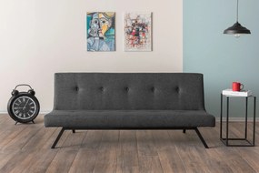 3-Seat Sofa-Bed Zola - Dark Grey Dark Grey