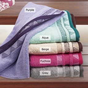 Πετσέτα Θάλεια Φούξ DimCol Body 70x140cm 100% Cotton