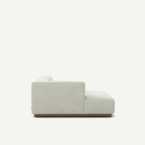 Γωνιακός καναπές αριστερός από βελούδο stonewashed, JACOPO