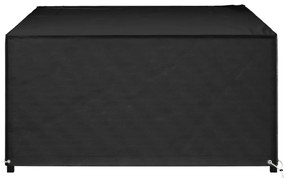 vidaXL Κάλυμμα Επίπλων Κήπου Ορθογώνιο με 12 Κρίκους 230x165x80 εκ.
