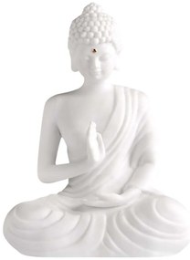Διακοσμητική Φιγούρα Zen Spirit Buddha Figure Sitting RD0017886 15cm White Raeder Πορσελάνη