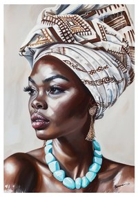 Πίνακας σε καμβά Zaira Ι Inart 70x3.5x100εκ