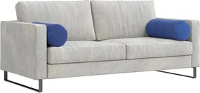 vidaXL Μαξιλάρια Στήριγμα 2 pcs Μπλε Αστυνομίας Ø 25 x 70 cm