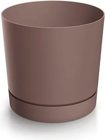 Γλάστρα Tubo μικρή καφέ Y10,9xΦ10,8εκ.