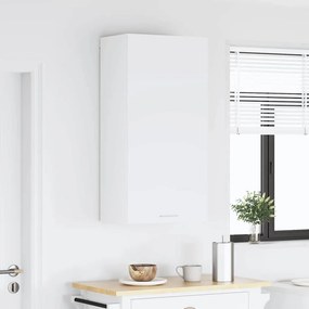 vidaXL Κρεμαστό ντουλάπι Λευκό 50 x 31 x 100 εκ. Επεξεργασμένο Ξύλο