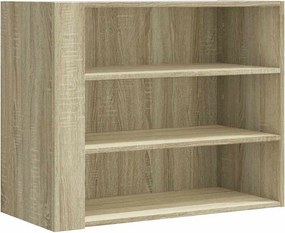vidaXL Ντουλάπι Τοίχου Sonoma Δρυς 75x35x60 εκ. Επεξεργασμένο Ξύλο