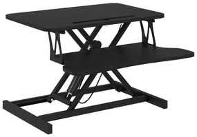 vidaXL Σταθμός Εργασίας Ρυθμιζόμενος 60x40x(13-41,5) εκ. Ατσάλι & Ξύλο