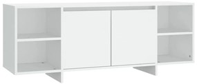 vidaXL Έπιπλο Τηλεόρασης Λευκό 130 x 35 x 50 εκ. από Μοριοσανίδα