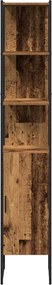 vidaXL Ντουλάπι Μπάνιου με ράφι Παλαιό ξύλο 33 x 33 x 185,5 εκ
