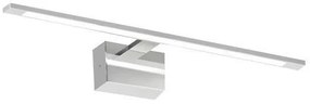 Απλίκα Φωτιστικό Μπάνιου LED 14W Νίκελ IP44 3CCT 68cm Arte Illumina Feos 144-80568 Eurolamp-144-80568-Νίκελ Ματ 144-80568