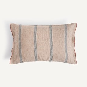 Μαξιλαροθήκη από ριγέ λινό, Virel