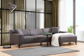 Corner Sofa Petra R Corner - Anthracite Anthracite