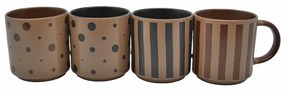 Κούπα Κεραμική 837953 270ml Brown-Black Ankor Ceramic