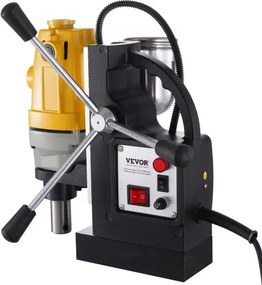 1100W Magnetic Drill Press 2700LBS Magnet Force w/6 pcs HSS Annular Cutter Bits