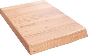 vidaXL Πάγκος Μπάνιου Αν. Καφέ 40x60x(2-6) εκ. Επεξεργ. Μασίφ Ξύλο